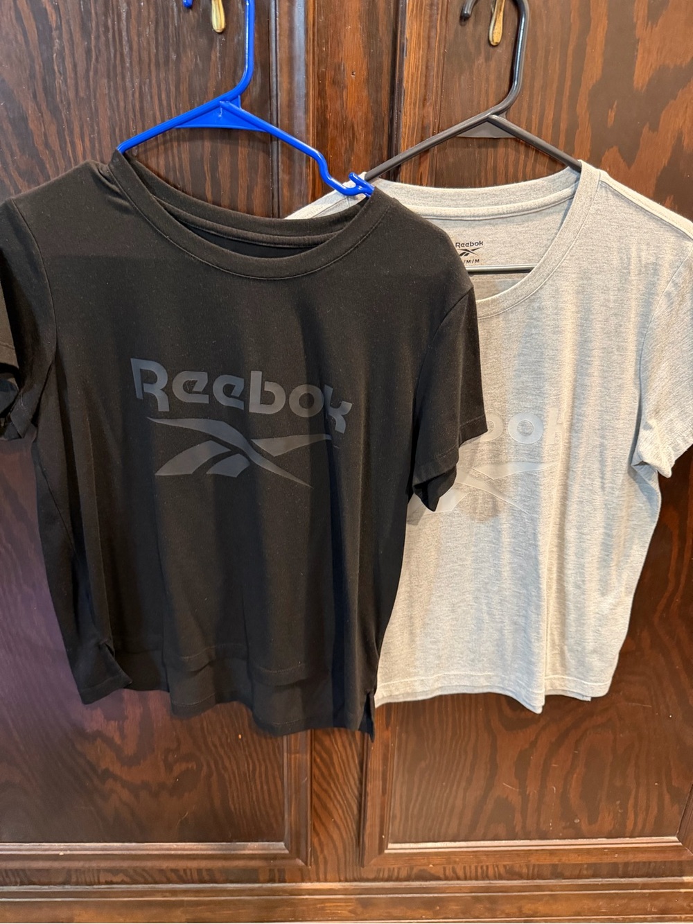 Reebok Gray Crewneck Tee with Subtle Logo